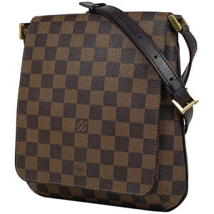 Louis Vuitton Musette Salsa Long Crossbody Bag Damier Brown